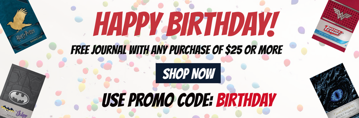 Free birthday journal