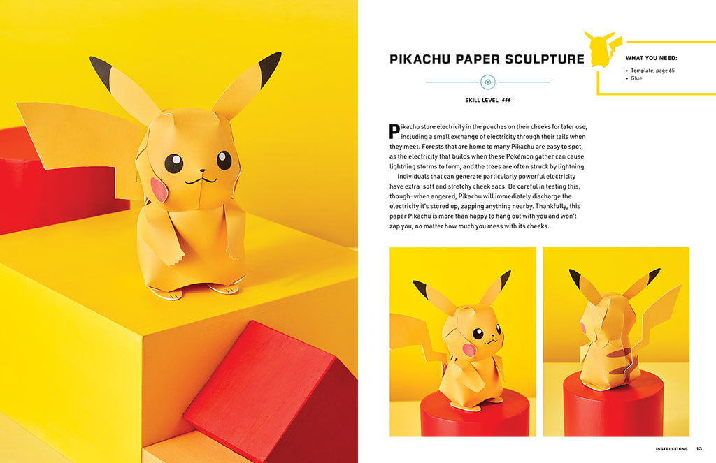 Amazing Pokemon Paper Crafts