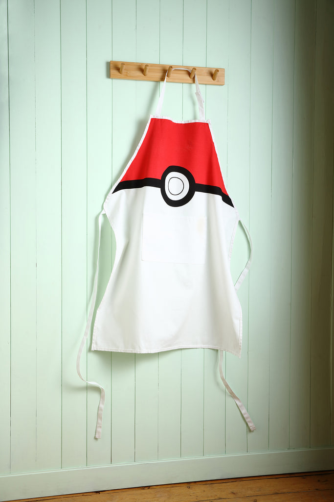 My Pokemon Cookbook Gift Set: Poke Ball Apron Edition