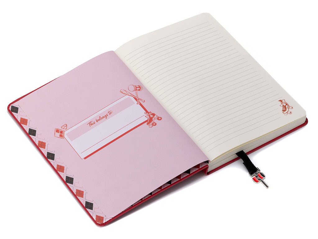 DC: Harley Quinn Journal with Ribbon Charm