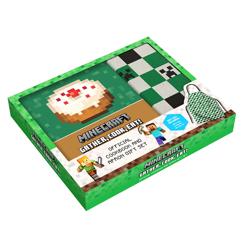 Minecraft: The Official Cookbook and Apron Gift Set
