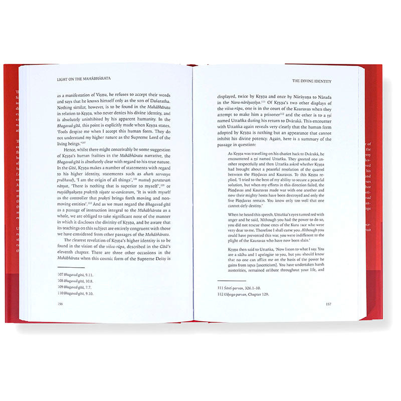 Light on the Mahabharata