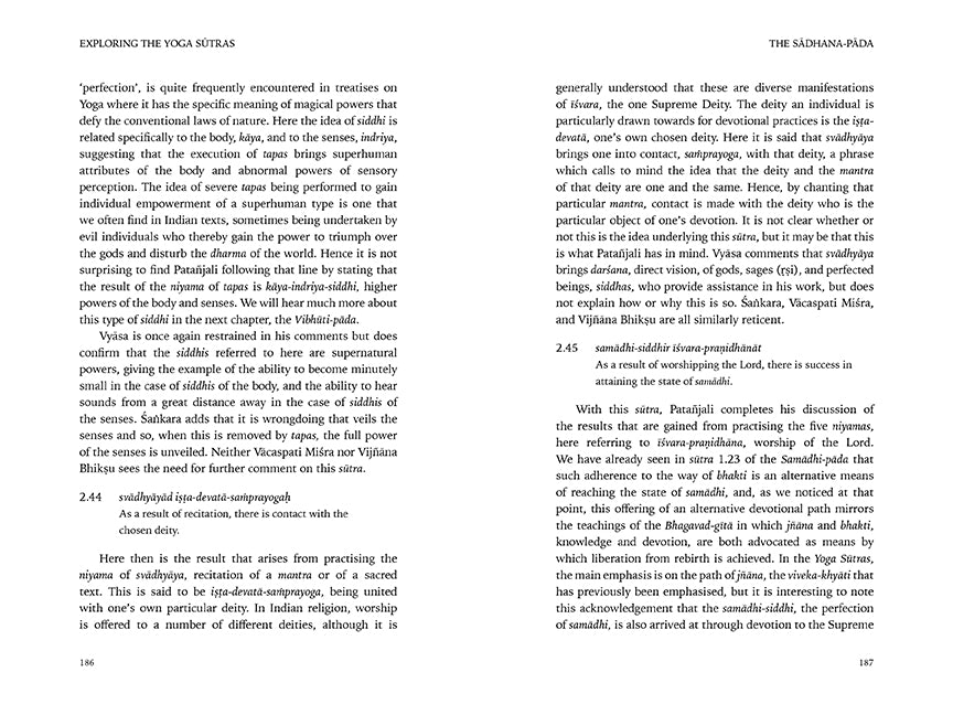 Exploring the Yoga Sutras