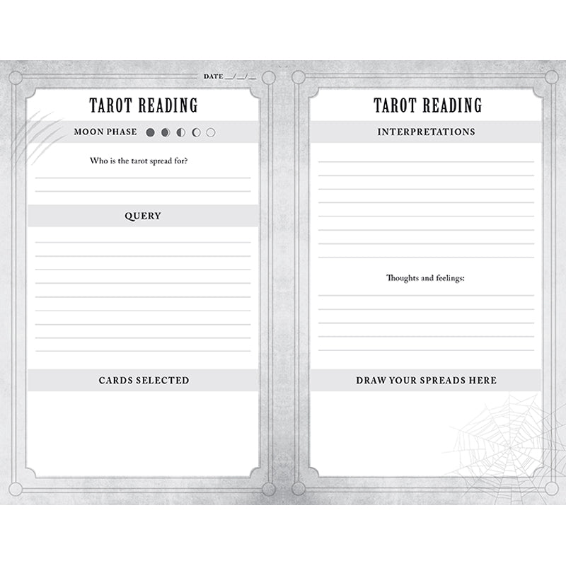 Universal Monsters Tarot Journal