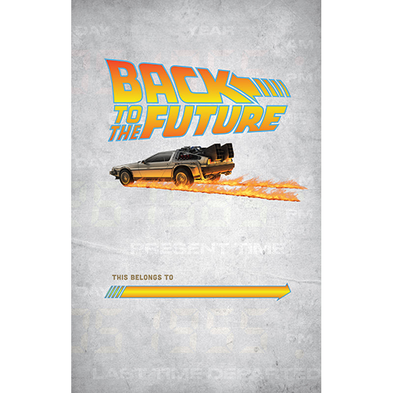 Back to the Future: Time Machine Hardcover Journal