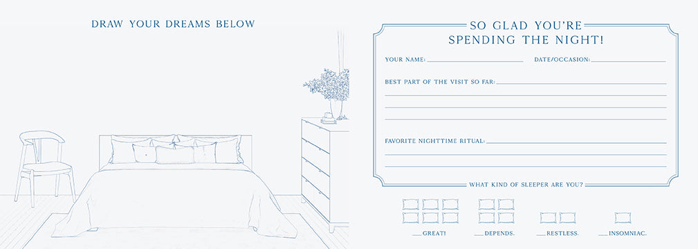 Overnight Guest Book