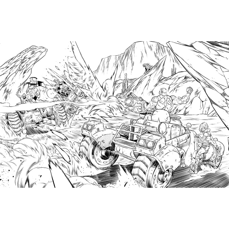 Borderlands: The Official Coloring Book