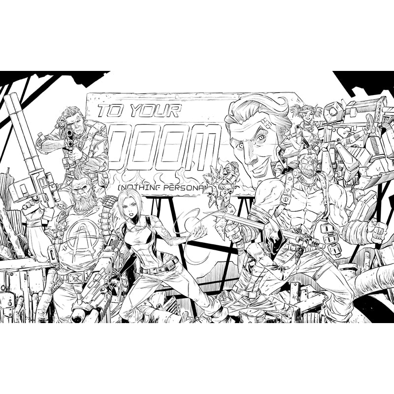 Borderlands: The Official Coloring Book