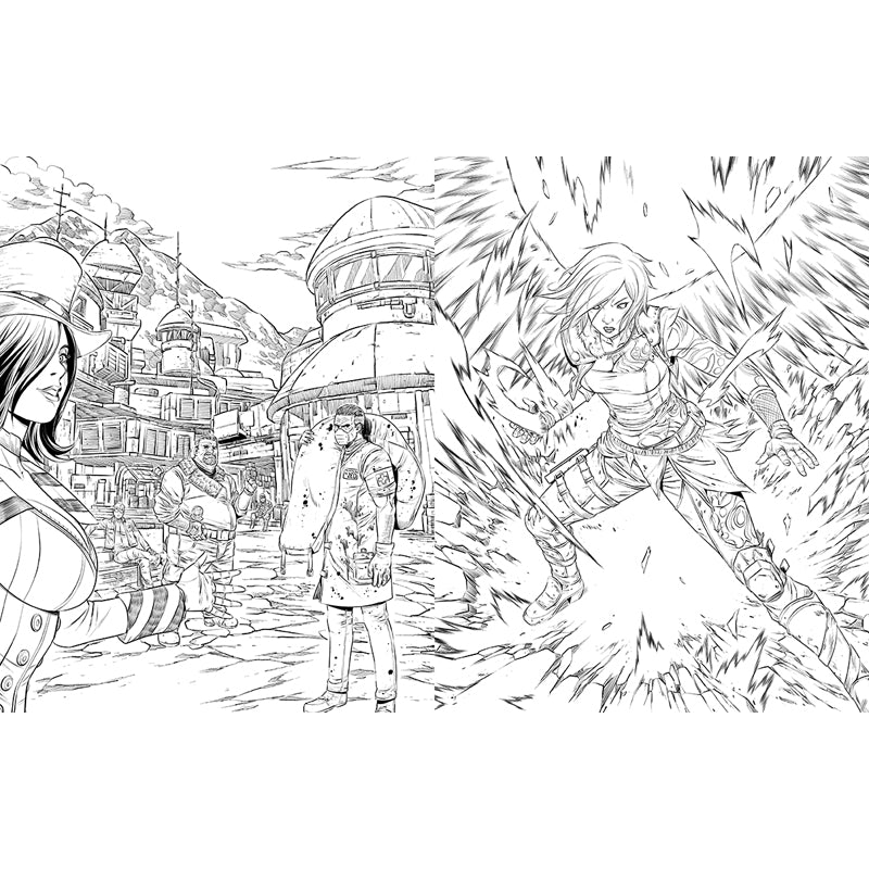 Borderlands: The Official Coloring Book