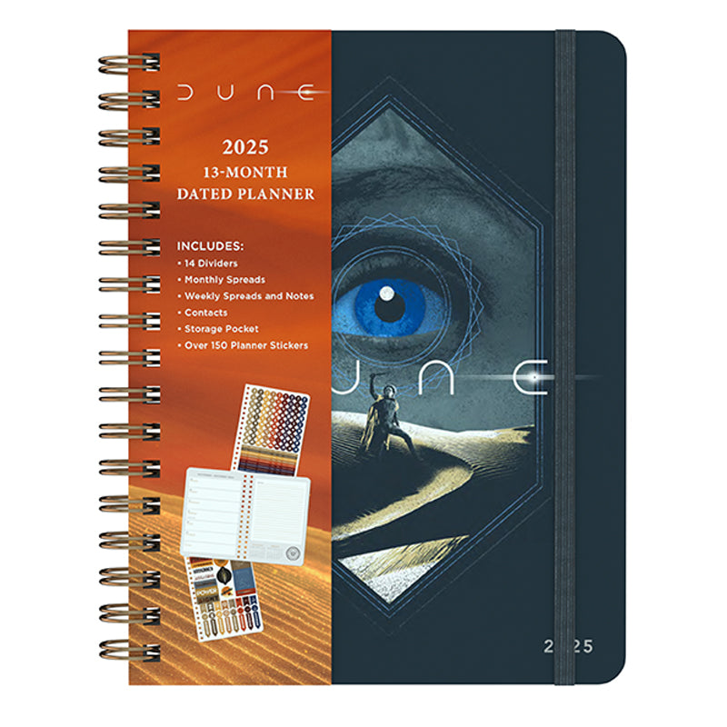 2025 Dune: Part 2 13-Month Weekly Planner