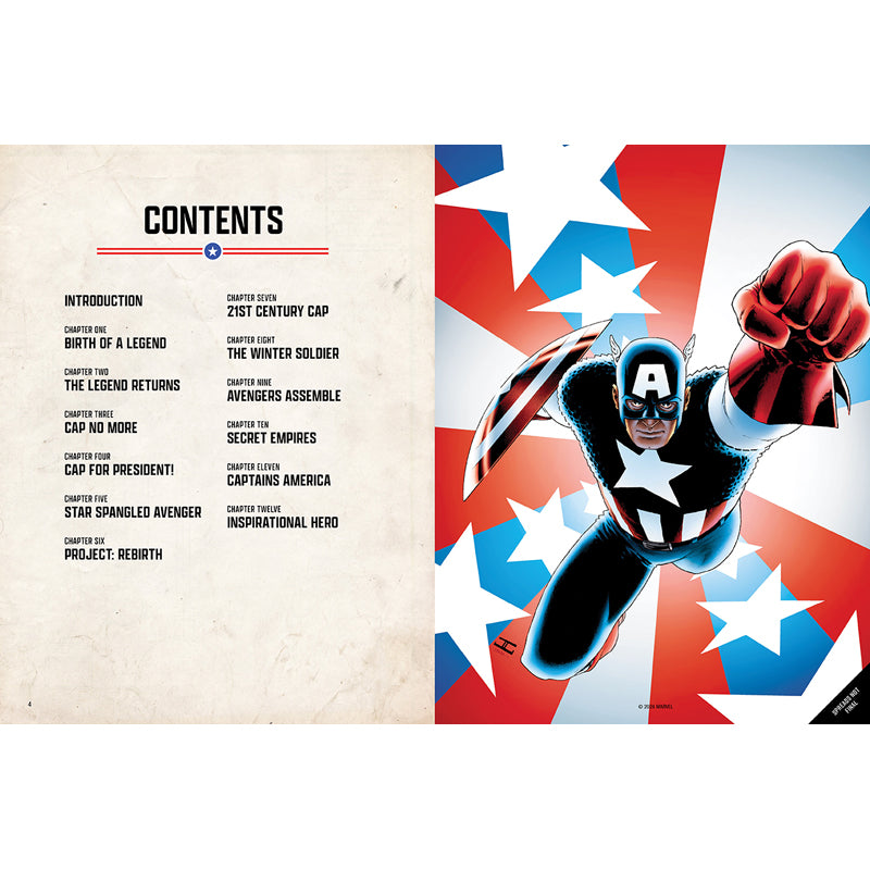 Marvel’s Captain America: The Illustrated History
