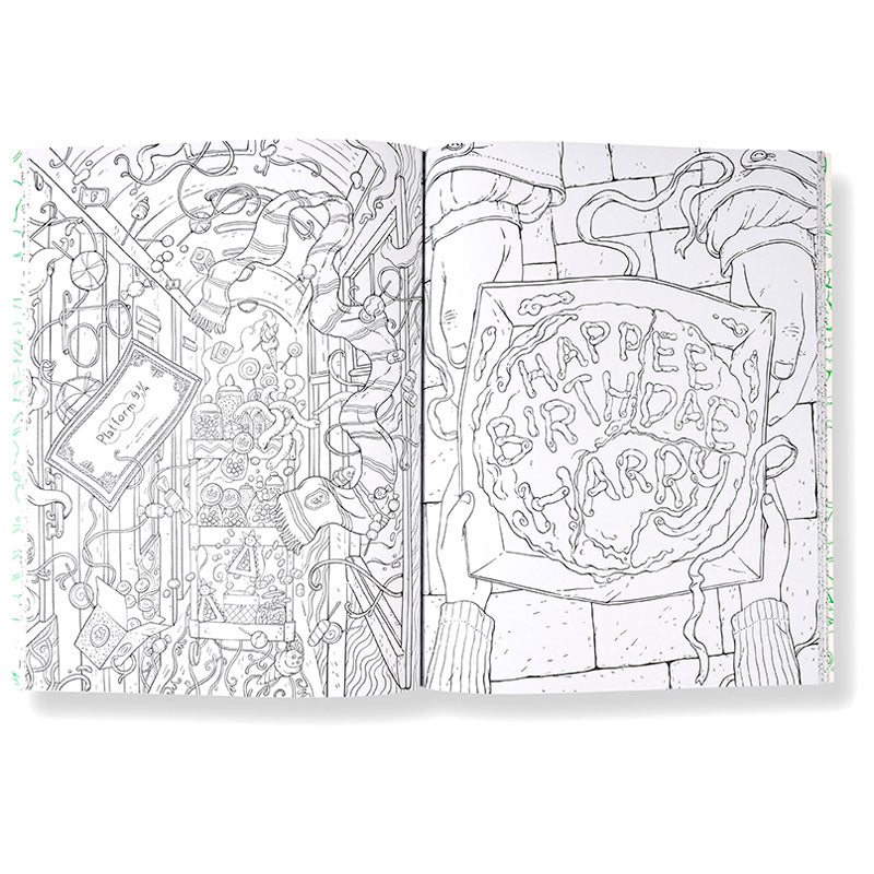 Harry Potter: An Official Sweets and Treats Coloring Book