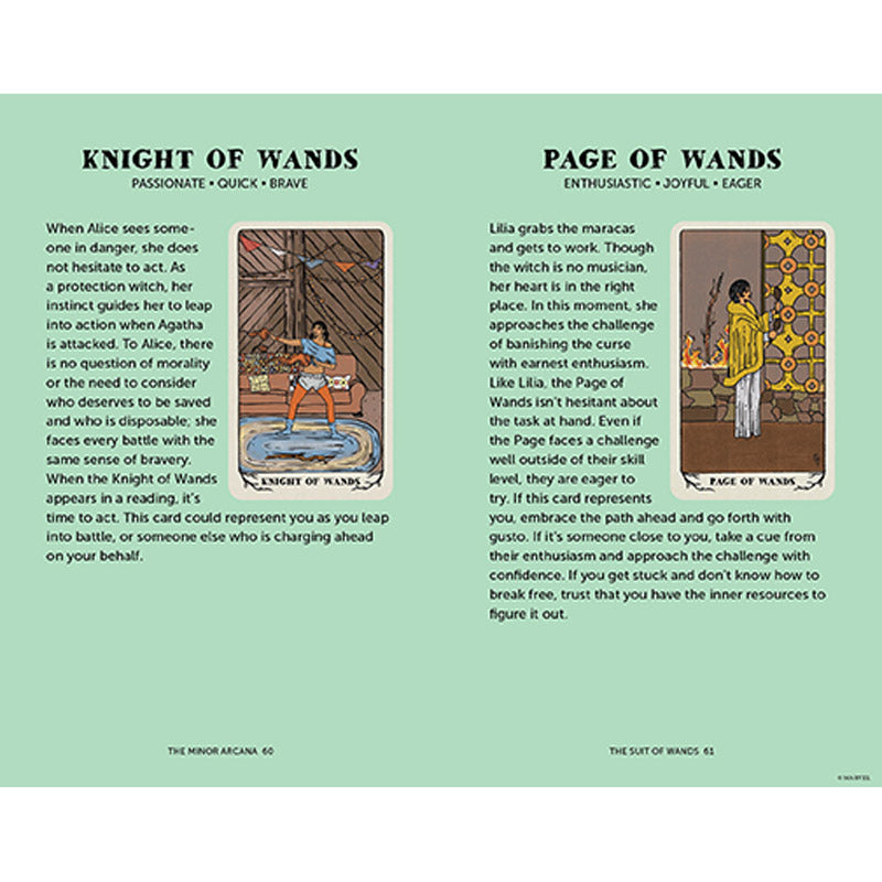 Agatha All Along Tarot Deck and Guidebook