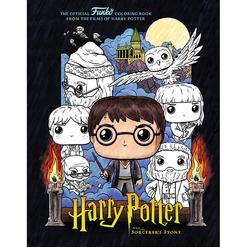 Funko Pop! Harry Potter and the Sorcerer's Stone: The Official Coloring Book