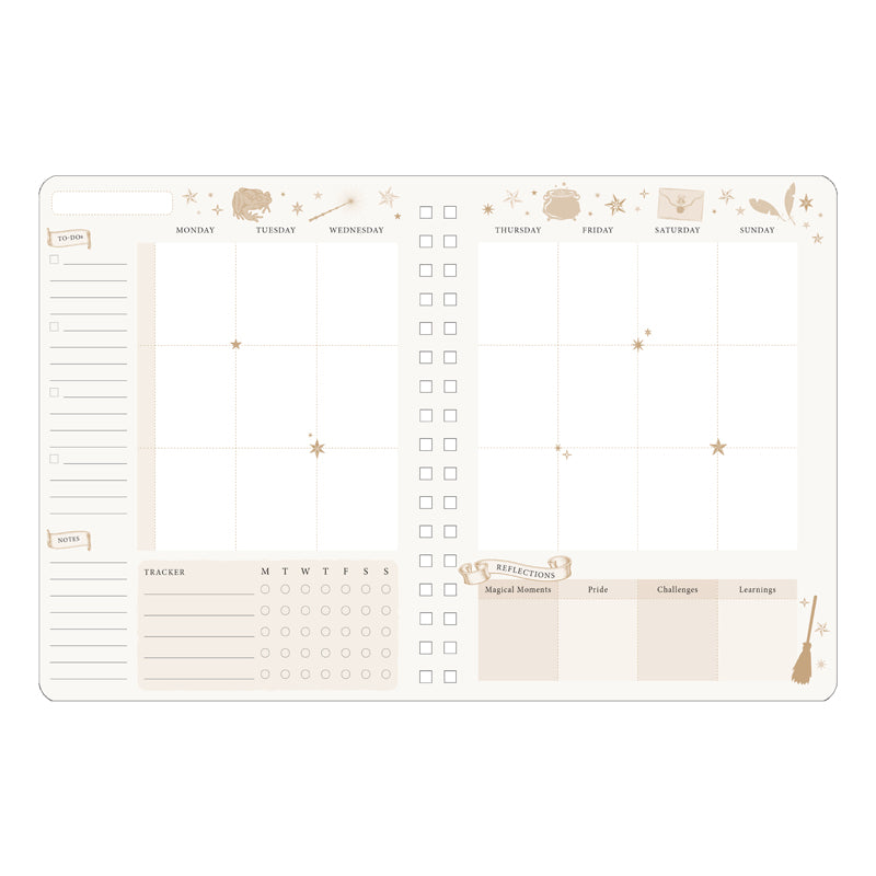 Harry Potter: Magical Places 12-Month Undated Planner