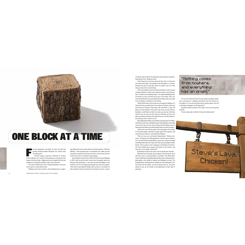 A Minecraft Movie: From Block to Big Screen