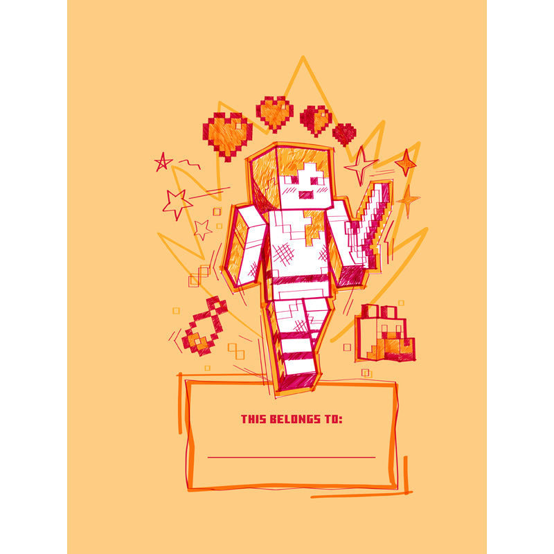 Minecraft: Hostile Mobs Spiral Notebook