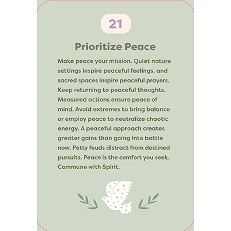 The Comforting Wisdom Oracle