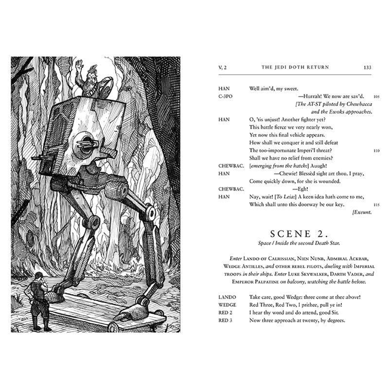 William Shakespeare's The Jedi Doth Return: Star Wars Part the Sixth