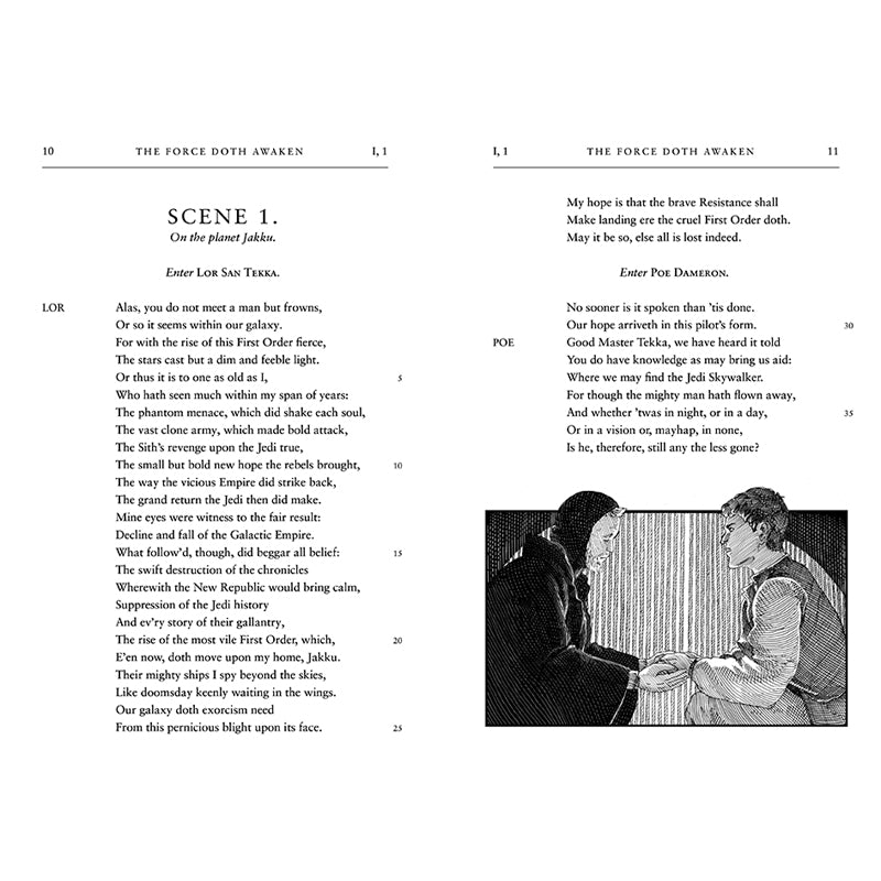 William Shakespeare's The Force Doth Awaken: Star Wars Part the Seventh