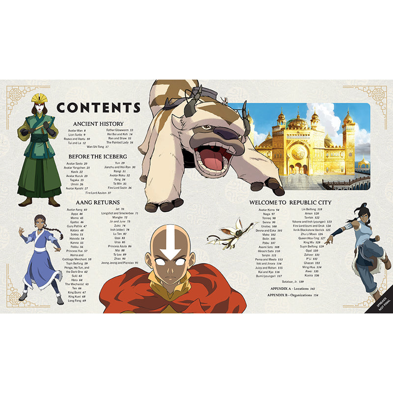 Avatar Legends: The Official Character Encyclopedia