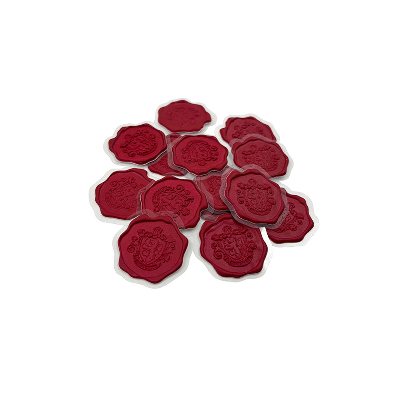 Harry Potter: Gryffindor Wax Sticker Seals (Set of 50)