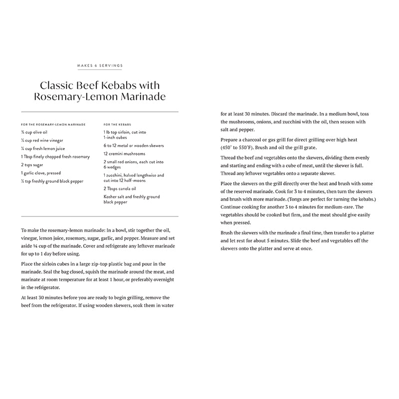 Williams Sonoma Grilling Recipe Deck