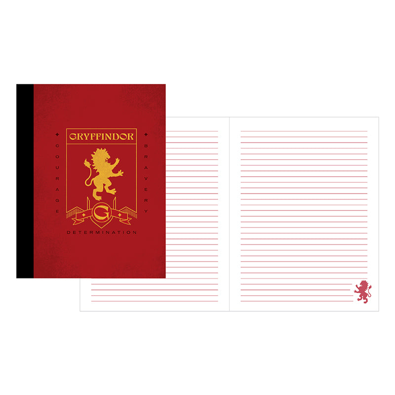 Harry Potter: Gryffindor Composition Notebook Set (Set of 2)