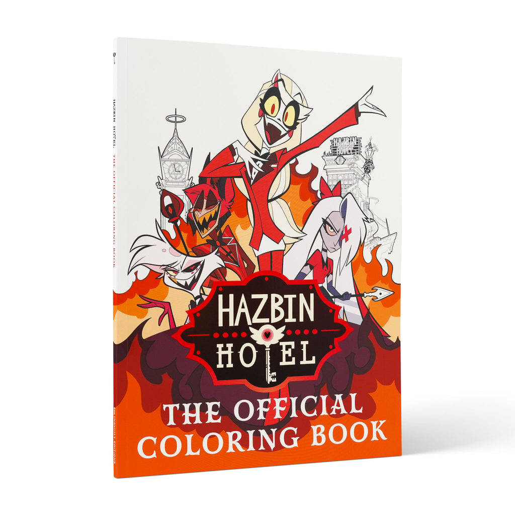 Hazbin Hotel: The Official Coloring Book