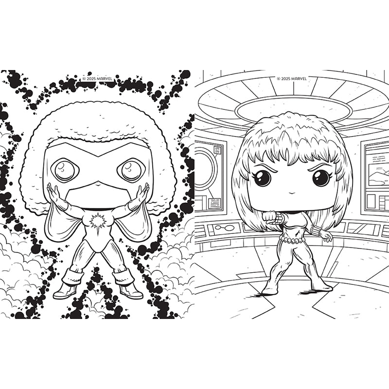 Marvel: The Official Avengers Funko POP! Coloring Book