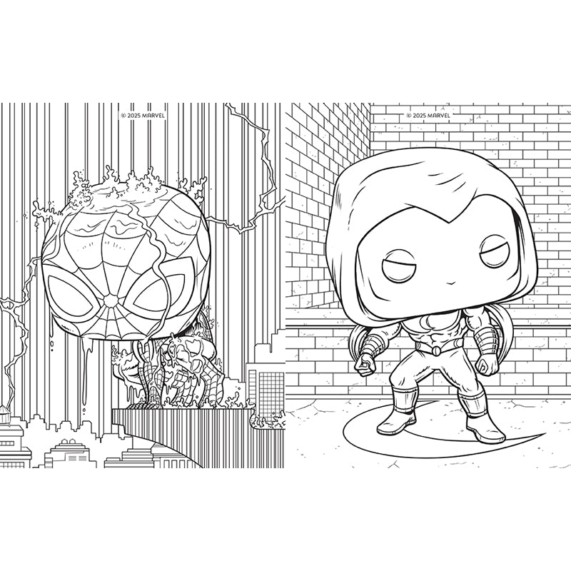 Marvel: The Official Avengers Funko POP! Coloring Book