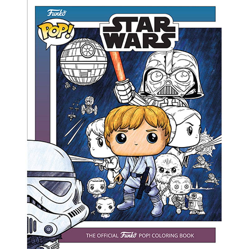 Star Wars: The Official Funko POP! Coloring Book