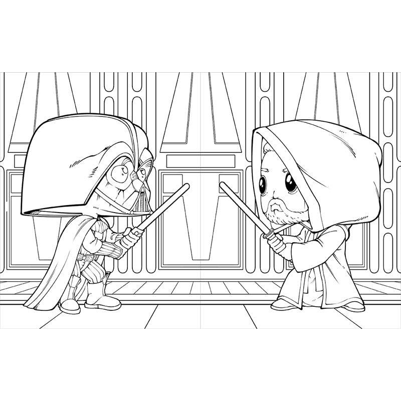 Star Wars: The Official Funko POP! Coloring Book