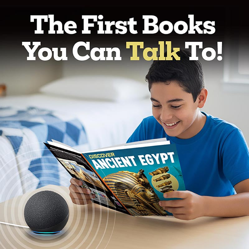 Discover: Ancient Egypt (Ready Activated: A Readyland Alexa Interactive Book)