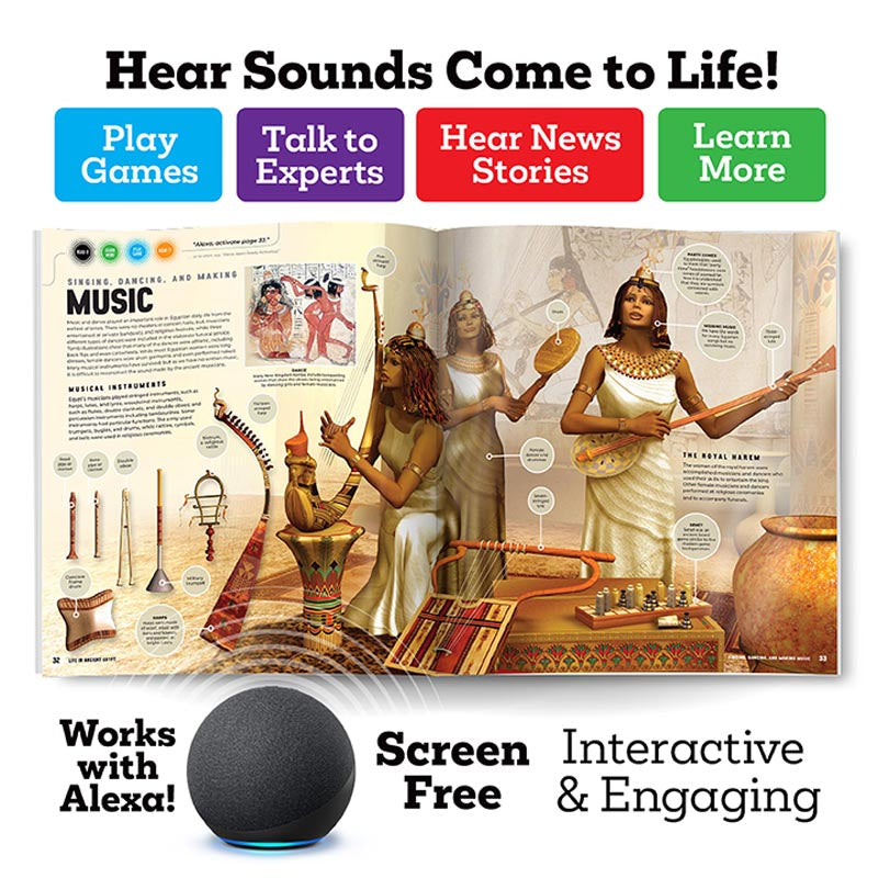 Discover: Ancient Egypt (Ready Activated: A Readyland Alexa Interactive Book)