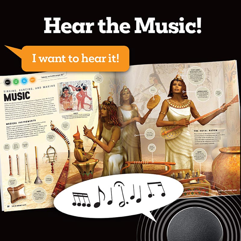 Discover: Ancient Egypt (Ready Activated: A Readyland Alexa Interactive Book)