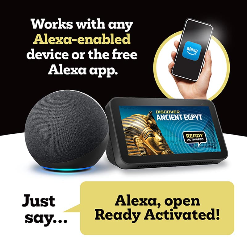 Discover: Ancient Egypt (Ready Activated: A Readyland Alexa Interactive Book)