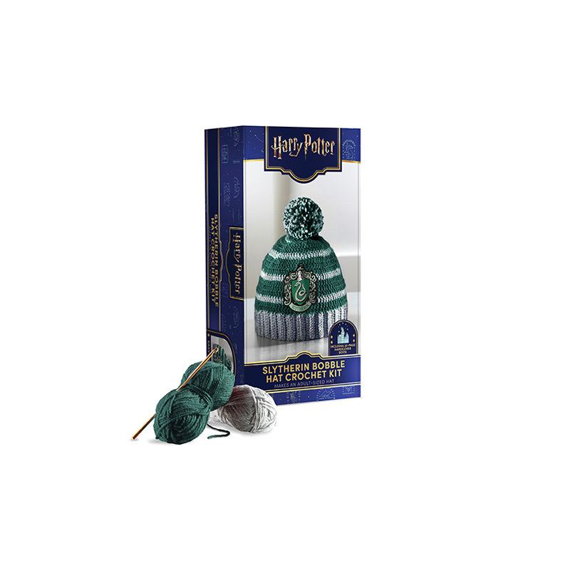 Harry Potter: Slytherin Pom-Pom Beanie Crochet Kit