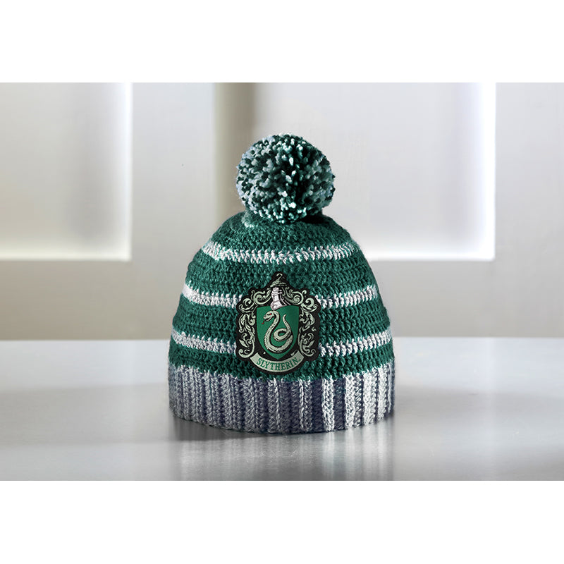 Harry Potter: Slytherin Pom-Pom Beanie Crochet Kit
