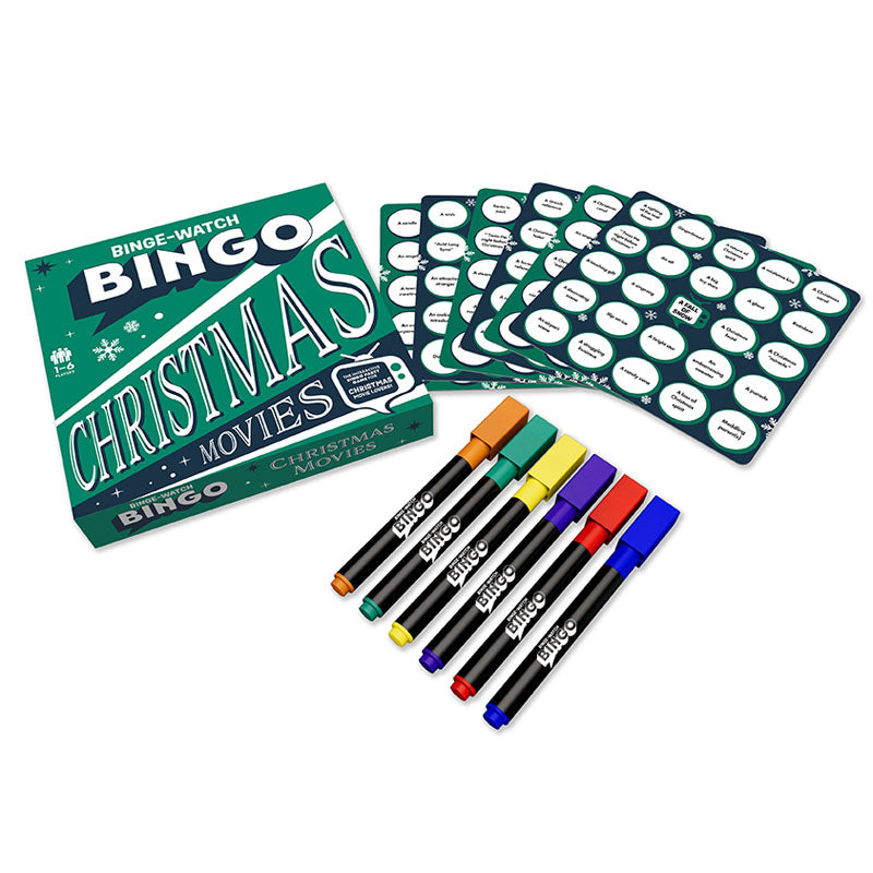 Binge-Watch Bingo: Christmas Movies