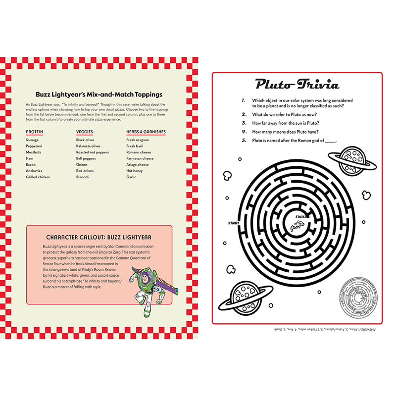 The Pizza Planet Cookbook