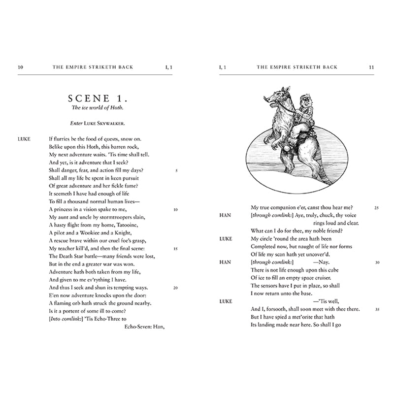 William Shakespeare's The Empire Striketh Back: Star Wars Part the Fifth