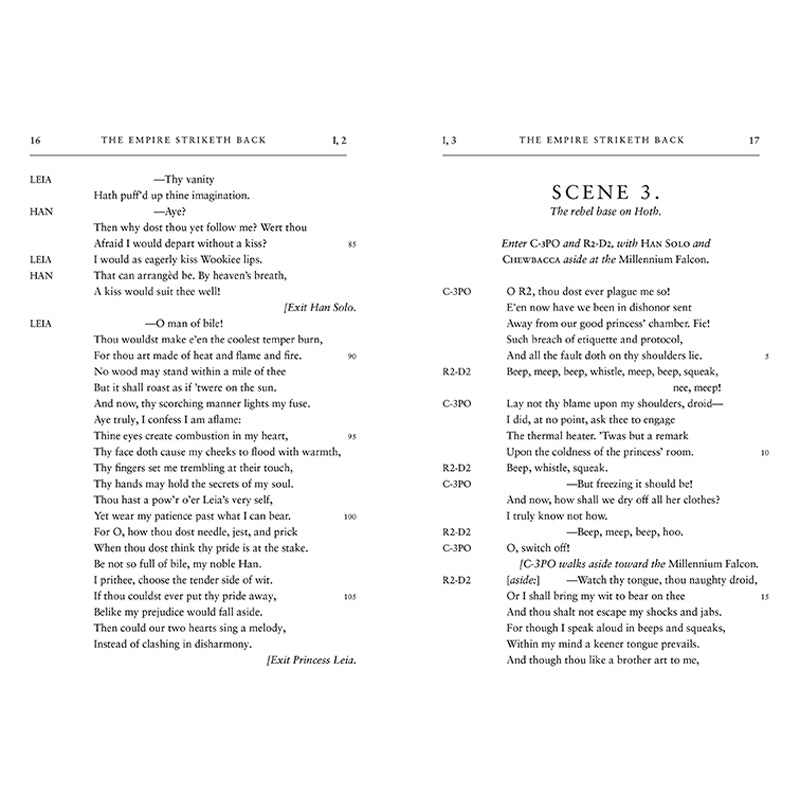 William Shakespeare's The Empire Striketh Back: Star Wars Part the Fifth