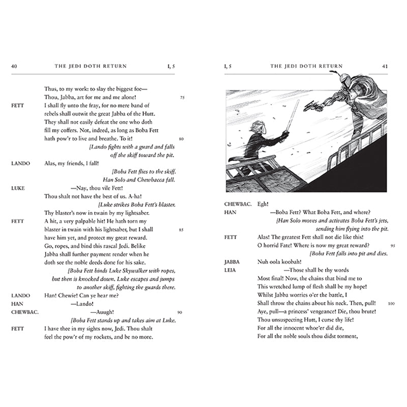 William Shakespeare's The Jedi Doth Return: Star Wars Part the Sixth