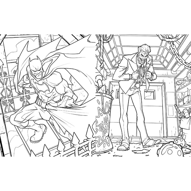 Batman Mini Coloring Set