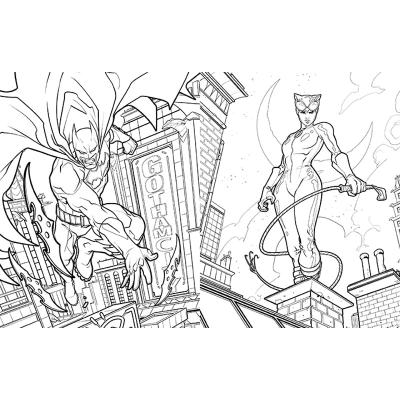 Batman Mini Coloring Set