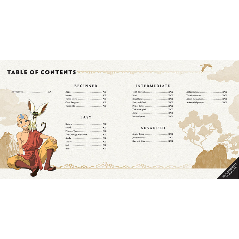 Avatar: The Last Airbender: The Official Book of Amigurumi