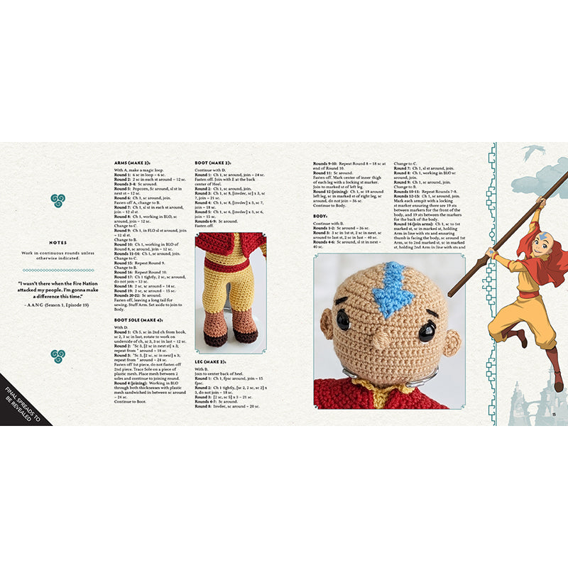 Avatar: The Last Airbender: The Official Book of Amigurumi