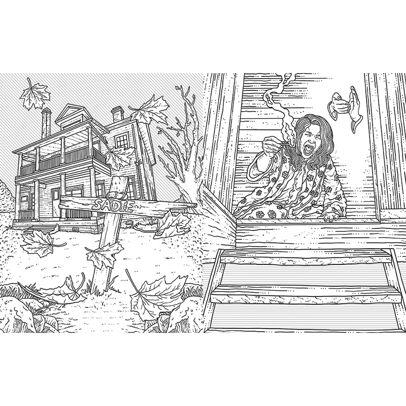The Conjuring: The Official Conjuring Universe Coloring Book