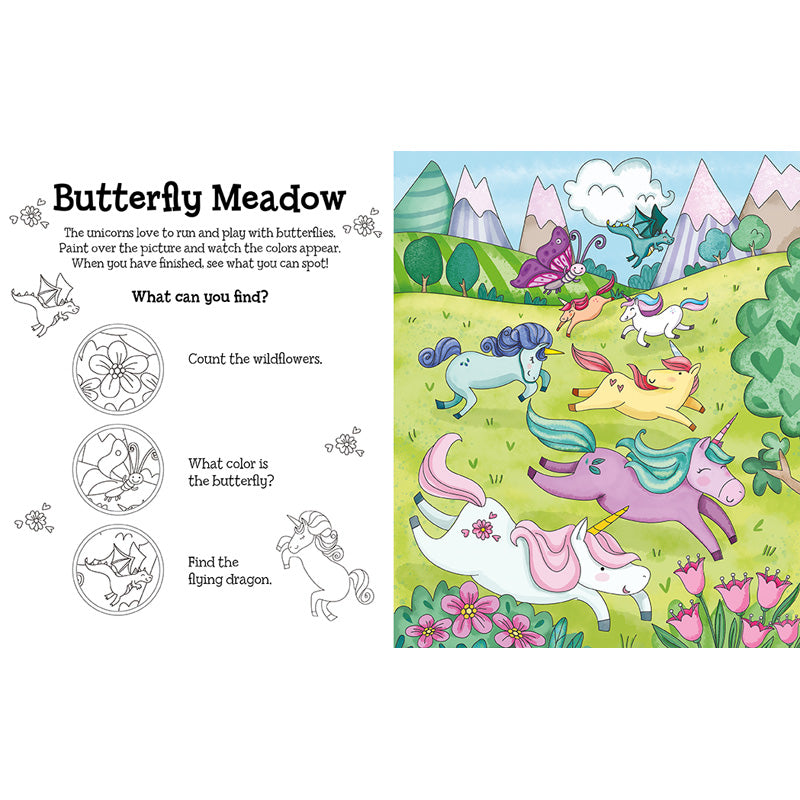 Magical Water Painting: Unicorns